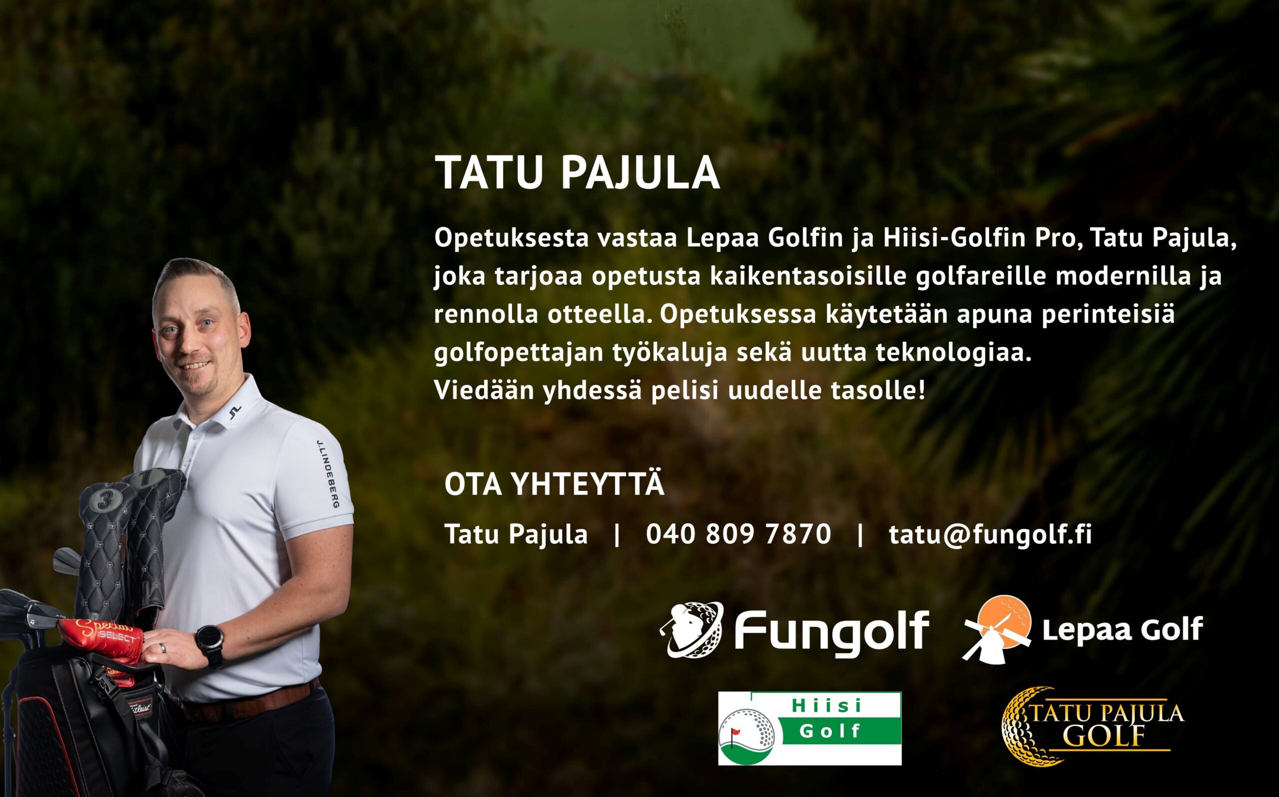 Tatu Pajula - Golf Pro
